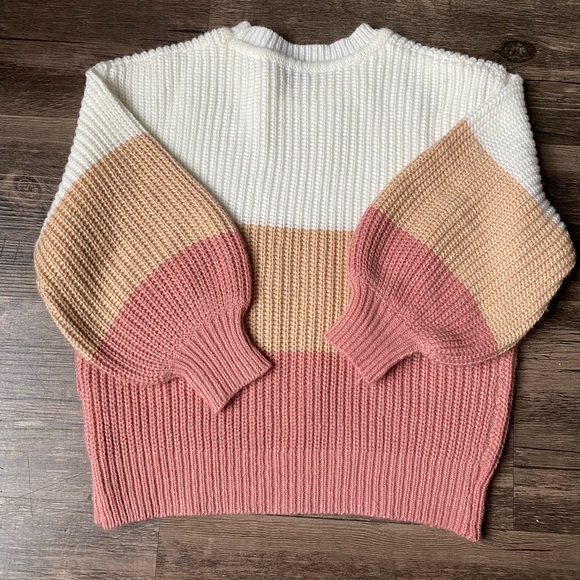 SHEIN Girl’s Multicolor Knit Sweater 5Y - Picture 4 of 4